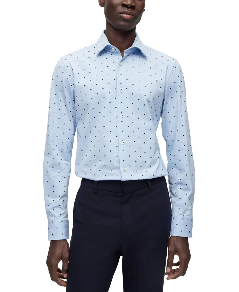 Boss by Hugo Boss Men's Printed Slim-Fit Shirt