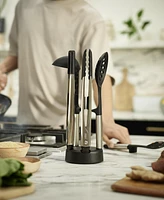Joseph Joseph Elevate Fusion 5-Piece Silicone Utensil Set with Storage Stand