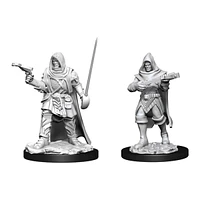 WizKids Pathfinder Battles Deep Cuts Unpainted Male Human Rogue Figure Set