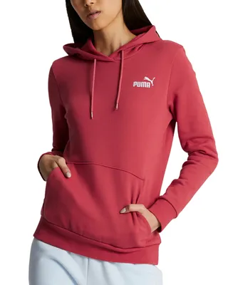 Puma Women's Essentials Embroidered Hooded Fleece Sweatshirt