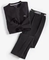 Lacoste Thermal Shirt Straight Pajama Pants