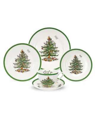 Spode Christmas Tree Dinnerware 5 Pc. Place Setting