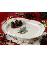 Spode Christmas Tree Sculpted Platter