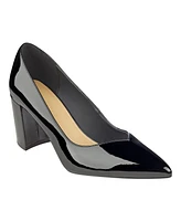 Marc Fisher Women's Caitlin Slip-On Block Heel Pumps