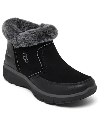 Skechers Women's Relaxed Fit - Easy Going - Warm Escape Ankle Boots from Finish Line