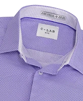 C-lab Nyc Men's Slim-Fit Motif-Print Dress Shirt