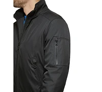 Calvin Klein Men's Classic Zip-Front Ripstop Bomber Jacket