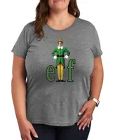 Trendy Plus Elf Movie Christmas Graphic T-shirt