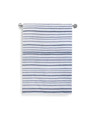 Cassadecor Urbane Stripe Cotton Hand Towel, 18" x 28"
