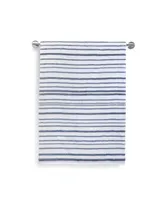 Cassadecor Urbane Stripe Cotton Hand Towel, 18" x 28"