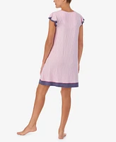 Ellen Tracy Women's Short Sleeve Nightgown