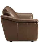 Closeout! Jennard 71" Leather Loveseat, Created for Macy's