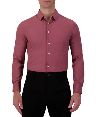 C-lab Nyc Men's Slim-Fit Mini-Motif Dress Shirt