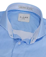 C-lab Nyc Men's Slim-Fit Motif-Print Dress Shirt