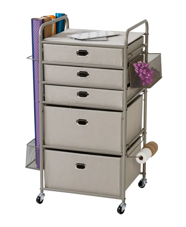 Honey Can Do Craft Storage Cart with Wheels