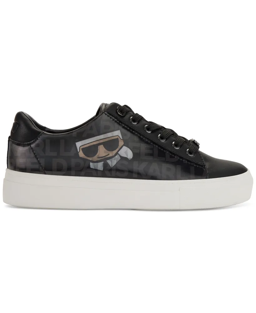 Karl Lagerfeld Paris Women's Cate Linticular Printed Sneakers