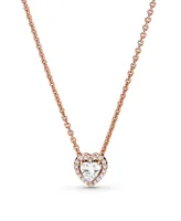 Pandora Timeless Sparkling Cubic Zirconia Heart Collier Necklace