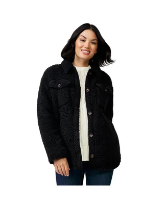 Free Country Women's High Pile Shacket