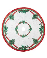 Villeroy & Boch Toy's Delight Holiday Tree Skirt, 48" x 48"