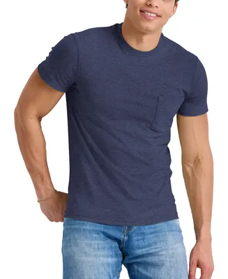 Men's Hanes Originals Cotton Short Sleeve Pocket T-shirt