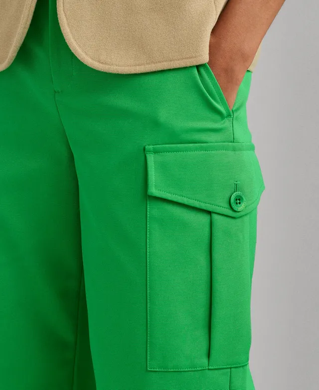 Lauren Ralph Lauren Women's Cotton Sateen Cargo Pant - Macy's