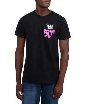 50 Year Anniversary Of Hip Hop Men's Spray Your Mind Graphic T-shirt
