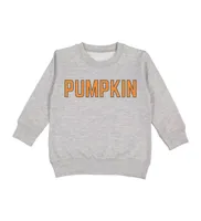 Little and Big Boys Pumpkin Sweatshirt