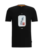 Boss by Hugo Boss Men's Seasonal Artwork Regular-Fit T-shirt