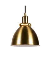 Hudson & Canal Madison 8" Metal Shade Wide Pendant