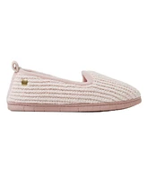 Dearfoams Women's Rachel Marled Chenille Closed Back Slippers