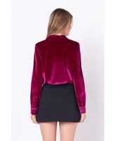 Women's Velvet Classic Shirt