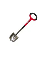 Radius Garden Pro Ergonomic Stainless Steel Floral Shovel, Red