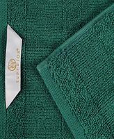 Superior Roma Ribbed Turkish Cotton Quick-Dry Solid Assorted Highly Absorbent Towel Piece Set
