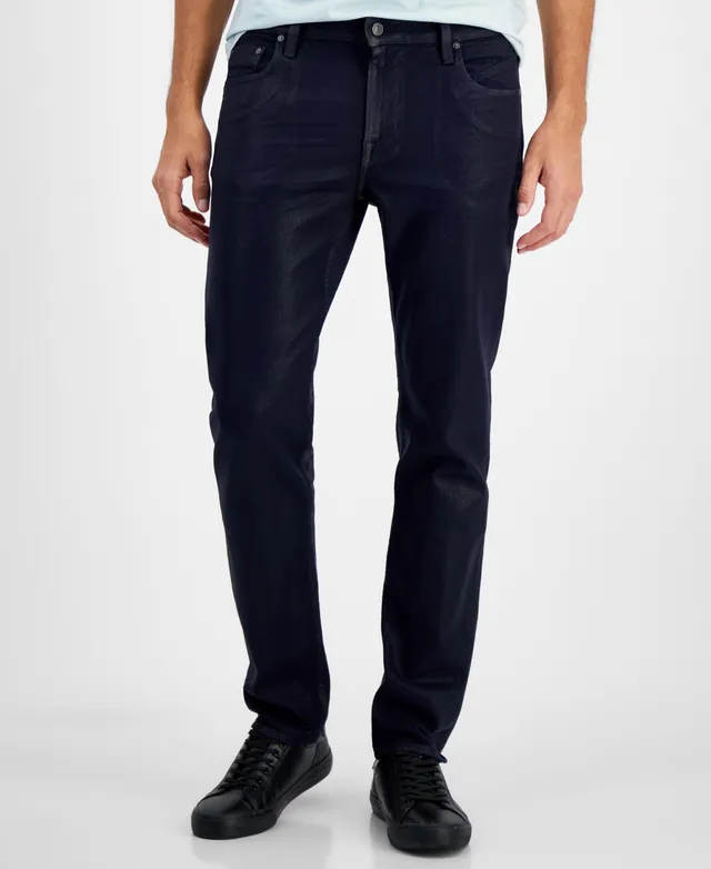 Guess Men's Slim-Fit Tapered Coated Jeans