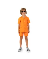 OppoSuits Toddler and Little Boys Shirt and Shorts, 2 Piece Set