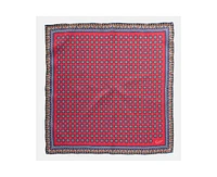 Elizabetta Men's Imola - Large Silk Pocket Square for Men