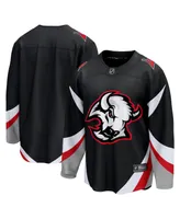 Men's Fanatics Black Buffalo Sabres Alternate Premier Breakaway Blank Jersey