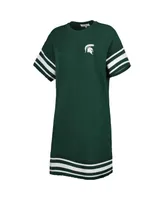 Women's Touch Green Michigan State Spartans Cascade T-shirt Dress