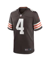 Men's Nike Deshaun Watson Brown Cleveland Browns Game Jersey