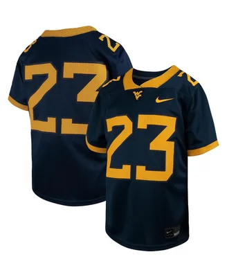 Big Boys Nike #23 Navy West Virginia Mountaineers Untouchable Replica Game Jersey