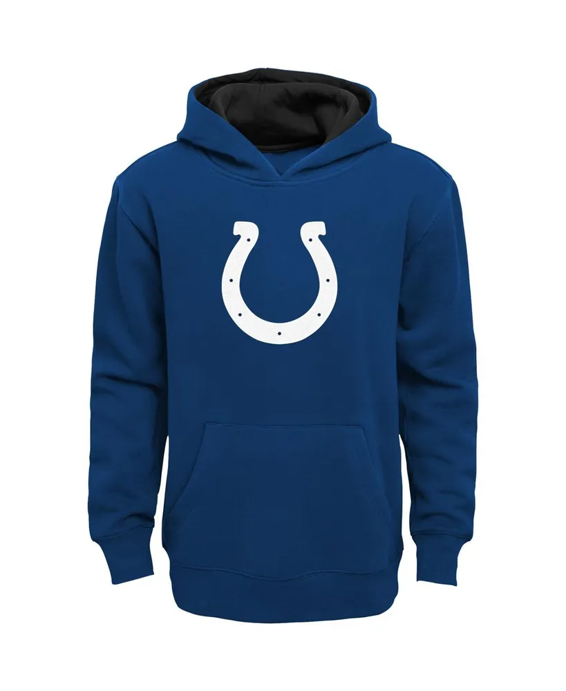 Big Boys Royal Indianapolis Colts Prime Pullover Hoodie