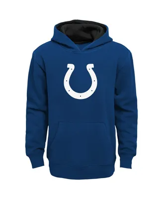 Big Boys Royal Indianapolis Colts Prime Pullover Hoodie