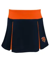 Big Girls Navy Chicago Bears Spirit Two-Piece Cheerleader Set