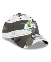 Youth Boys and Girls New Era Camo Los Angeles Rams 9TWENTY Adjustable Hat