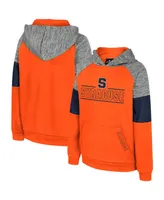 Big Boys Colosseum Orange Syracuse Live Hardcore Raglan Pullover Hoodie