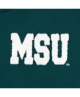 Women's Gameday Couture Green Michigan State Spartans Back To Reality Colorblock Pullover Sweatshirt