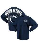 Women's Navy Penn State Nittany Lions Loud n Proud Spirit Jersey T-shirt