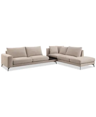 Closeout! Lydney 139" 2-Pc. Fabric Sectional, Created for Macy's