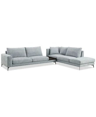 Closeout! Lydney 139" 2-Pc. Fabric Sectional, Created for Macy's