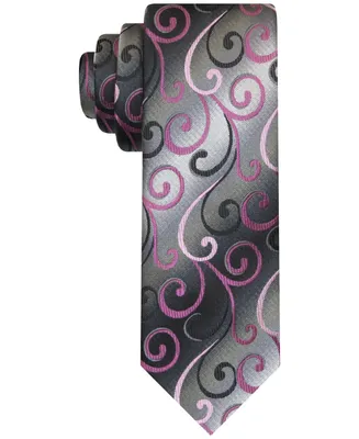 Van Heusen Men's Shimmering Swirl Tie